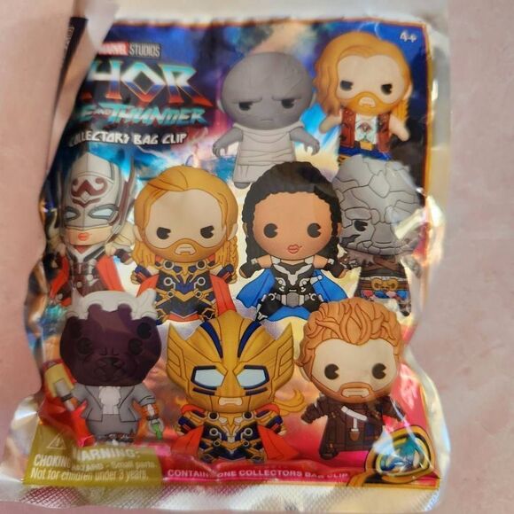 Thor bundle Little Golden Books 3 pins Collectors bag clip New Love & Thunder - Picture 5 of 7